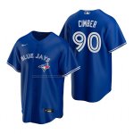 Camiseta Beisbol Hombre Toronto Blue Jays Adam Cimber Replica Alterno Azul