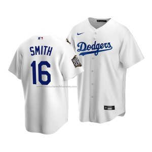 Camiseta Beisbol Hombre Los Angeles Dodgers Will Smith 2020 Replica Primera Blanco