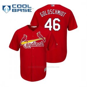 Camiseta Beisbol Hombre St. Louis Cardinals Paul Goldschmidt Cool Base Majestic Alternato Rojo