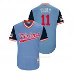 Camiseta Beisbol Hombre Minnesota Twins Jorge Polanco 2018 Llws Players Weekend Chulo Light Toronto Blue Jays