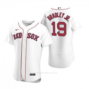 Camiseta Beisbol Hombre Boston Red Sox Jackie Bradley Jr. Autentico 2020 Primera Blanco
