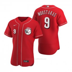 Camiseta Beisbol Hombre Cincinnati Reds Mike Moustakas Autentico 2020 Alterno Rojo