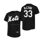 Camiseta Beisbol Nino New York Mets James Mccann Replica Negro