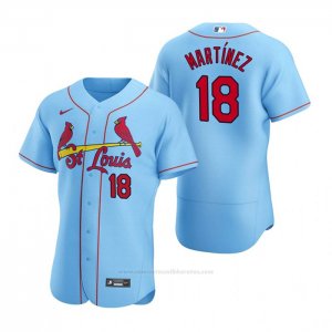 Camiseta Beisbol Hombre St. Louis Cardinals Carlos Martinez Autentico 2020 Alterno Azul