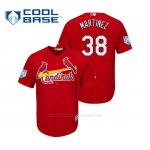 Camiseta Beisbol Hombre St. Louis Cardinals Jose Martinez Cool Base Entrenamiento de Primavera 2019 Rojo