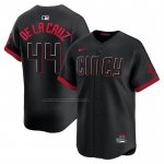 Camiseta Beisbol Hombre Cincinnati Reds Elly De La Cruz City Connect Limited Negro