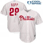 Camiseta Beisbol Hombre Philadelphia Phillies Mens Cameron Rupp Blanco Cool Base