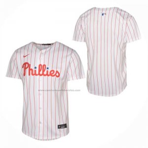 Camiseta Beisbol Nino Philadelphia Phillies Primera Limited Blanco