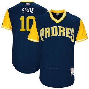 Camiseta Beisbol Hombre San Diego Padres 2017 Little League World Series Hunter Renfroe Azul