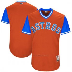 Camiseta Beisbol Hombre Houston Astros 2017 Little League World Series Naranja