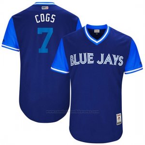 Camiseta Beisbol Hombre Toronto Blue Jays 2017 Little League World Series Chris Coghlan Royal