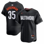 Camiseta Beisbol Hombre Baltimore Orioles Adley Rutschman City Connect Limited Negro