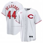 Camiseta Beisbol Hombre Cincinnati Reds Elly De La Cruz Alterno 2 Replica Blanco