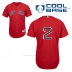 Camiseta Beisbol Hombre Boston Red Sox 2 Xander Bogaerts Rojo Alterno Cool Base