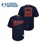 Camiseta Beisbol Nino Minnesota Twins Eddie Rosario Cool Base Alternato Azul