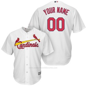 Camiseta St. Louis Cardinals Personalizada Blanco