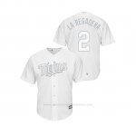 Camiseta Beisbol Hombre Minnesota Twins Luis Arraez 2019 Players Weekend Replica Blanco