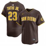 Camiseta Beisbol Hombre San Diego Padres Fernando Tatis Jr Alterno Limited Marron