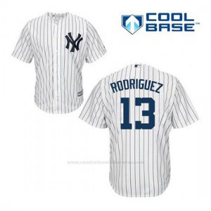 Camiseta Beisbol Hombre New York Yankees Alex Rodriguez 13 Blanco 1ª Cool Base