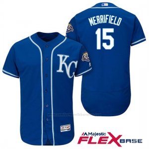 Camiseta Beisbol Hombre Kansas City Royals Whit Merrifield 50th Season Flex Base