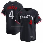 Camiseta Beisbol Hombre Minnesota Twins Carlos Correa Alterno Limited Azul