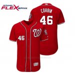 Camiseta Beisbol Hombre Washington Nationals Patrick Corbin Flex Base Autentico Collezione Alternato Rojo
