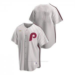 Camiseta Beisbol Hombre Philadelphia Phillies Cooperstown Collection Blanco