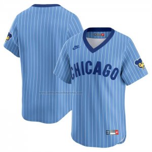 Camiseta Beisbol Hombre Chicago Cubs Cooperstown Collection Limited Azul Claro