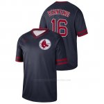 Camiseta Beisbol Hombre Boston Red Sox Andrew Benintendi Cooperstown Collection Legend Azul