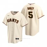 Camiseta Beisbol Hombre San Francisco Giants Patrick Bailey Replica 2020 Crema