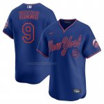 Camiseta Beisbol Hombre New York Mets Brandon Nimmo Alterno Limited Royal