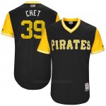 Camiseta Beisbol Hombre Pittsburgh Pirates 2017 Little League World Series Chad Kuhl Negro