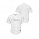 Camiseta Beisbol Hombre Miami Marlins 2019 Players Weekend Replica Blanco