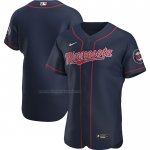 Camiseta Beisbol Hombre Minnesota Twins Alterno Autentico Azul