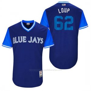 Camiseta Beisbol Hombre Toronto Blue Jays 2017 Little League World Series Aaron Loup Royal