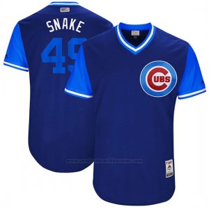 Camiseta Beisbol Hombre Chicago Cubs 2017 Little League World Series 49 Jake Arrieta