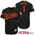 Camiseta Beisbol Hombre Baltimore Orioles J.j. Hardy 25 Aniversario Flex Base Negro