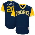 Camiseta Beisbol Hombre San Diego Padres 2017 Little League World Series Carlos Asuaje Azul