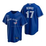 Camiseta Beisbol Hombre Toronto Blue Jays Jose Berrios Replica Alterno Azul