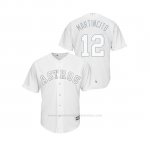 Camiseta Beisbol Hombre Houston Astros Martin Maldonado 2019 Players Weekend Martincito Replica Blanco