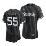 Camiseta Beisbol Hombre Chicago White Sox Carlos Rodon 2021 City Connect Autentico Negro