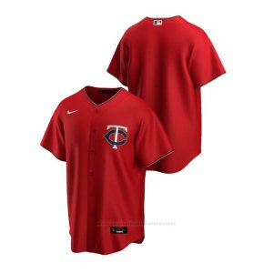 Camiseta Beisbol Hombre Minnesota Twins Replica Alterno Rojo