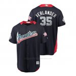 Camiseta Beisbol Hombre All Star Game Houston Astros Justin Verlander 2018 1ª Run Derby American League Azul