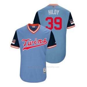 Camiseta Beisbol Hombre Minnesota Twins Trevor Hildenberger 2018 Llws Players Weekend Hildy Light Toronto Blue Jays