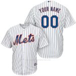 Camiseta New York Mets Personalizada Blanco