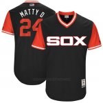 Camiseta Beisbol Hombre Chicago White Sox 2017 Little League World Series 24 Matt Davidson Negro