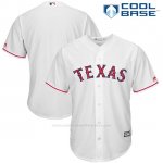 Camiseta Beisbol Hombre Texas Rangers 2017 Estrellas y Rayas Blanco Cool Base