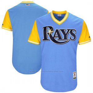 Camiseta Beisbol Hombre Tampa Bay Rays 2017 Little League World Series Azul