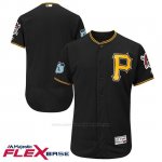 Camiseta Beisbol Hombre Pittsburgh Pirates Negro 2017 Entrenamiento de Primavera Flex Base