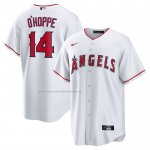 Camiseta Beisbol Hombre Los Angeles Angels Logan Ohoppe Primera Replica Blanco